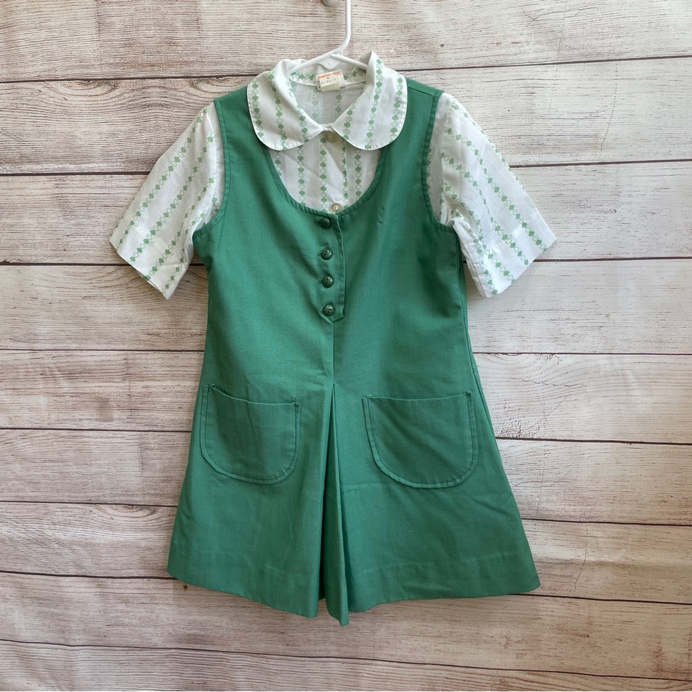 VINTAGE GIRL SCOUT JUMPER WITH‎ MATCHING SHIRT